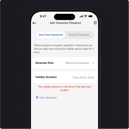 Create One-Time Guest Codes